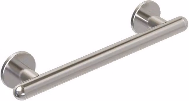 Maniglia di sicurezza Goman Raffaello in acciaio inox cromato per bagni disabili, Lunghezza: 43 cm