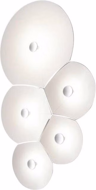Luceplan Bulbullia Plafoniera LED Bianca Dimmabile