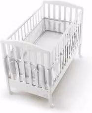 Paracolpi per lettino a 3 lati Italbaby AIRTECH 3D Bianco Air 0510 05