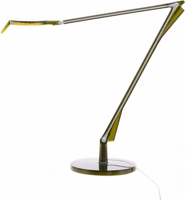 Lampada da tavolo Kartell Aledin Tec verde con tecnologia LED dimmerabile e regolabile