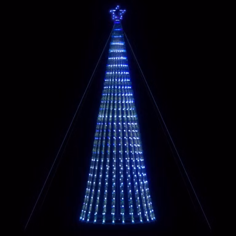 Albero di Natale con 1028 LED blu vidaXL, Altezza: 403 cm