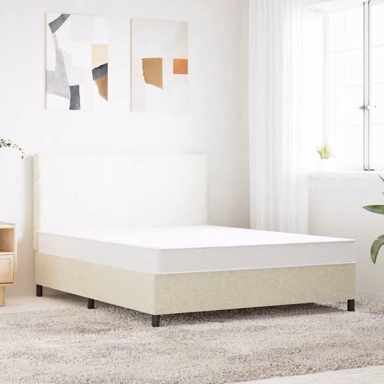 vidaXL Materasso a Molle Bonnel con Rivestimento Rimovibile, L/P: 160 x 200 cm