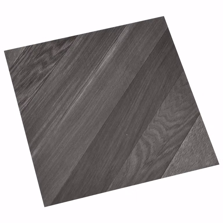 Plance per pavimentazione autoadesive vidaXL effetto legno grigie in plastica L: 30,5 cm, P: 30,5 cm, H: 1,86 cm