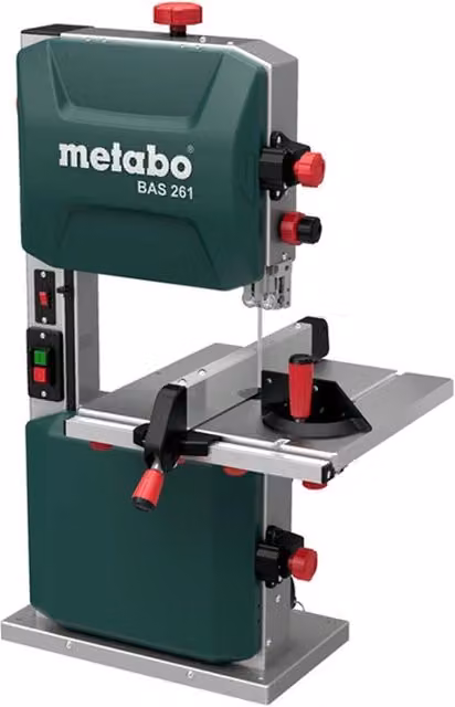 Sega a nastro da banco Metabo BAS 261 Precision 400W grigio e verde