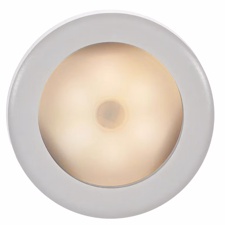 DICTROLUX Lampada LED SmartLight con Sensore di Movimento e Fissaggio Magnetico, Colore Bianco, Luce Bianco Caldo