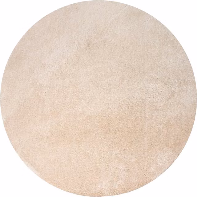 Tappeto rotondo Calia beige Diametro: 120 cm