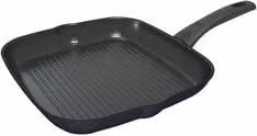 Bistecchiera in alluminio antiaderente Ballarini Thermopoint Nero L: 28 cm