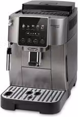 Macchina da caffè espresso automatica De'Longhi Magnifica Start Pop ECAM220.50.TB, 1450W, Black e Silver con display touch e lancia vapore