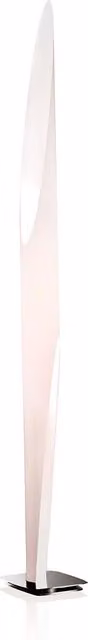 Lampada da terra KDLN Shakti con LED dimmabile in bianco e cromo