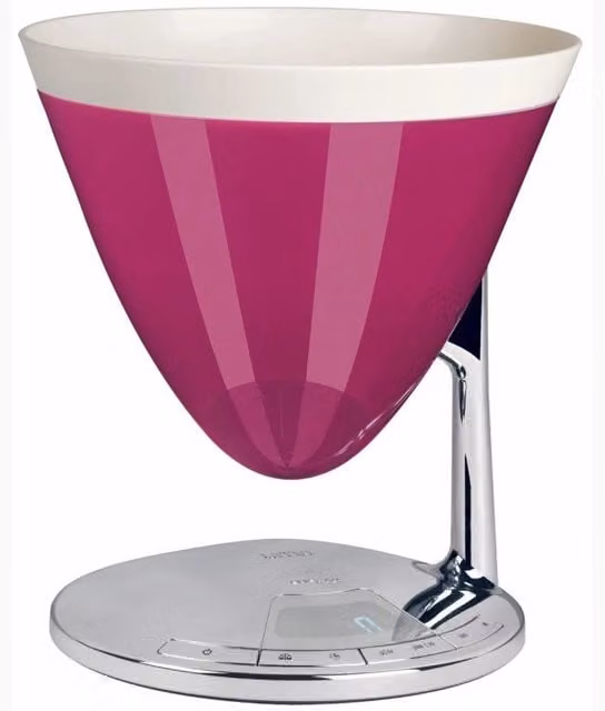 Bilancia digitale da cucina con timer Casa Bugatti UMA, colore lilla/viola