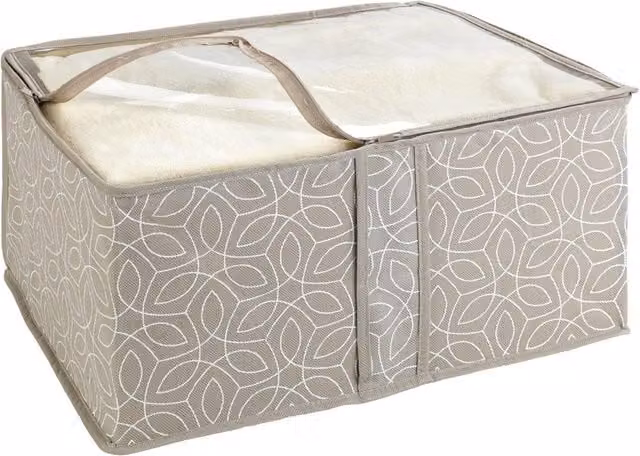 Scatola di riordino Soft Box Balance S Wenko, beige, L 30 cm x P 20 cm x H 30 cm