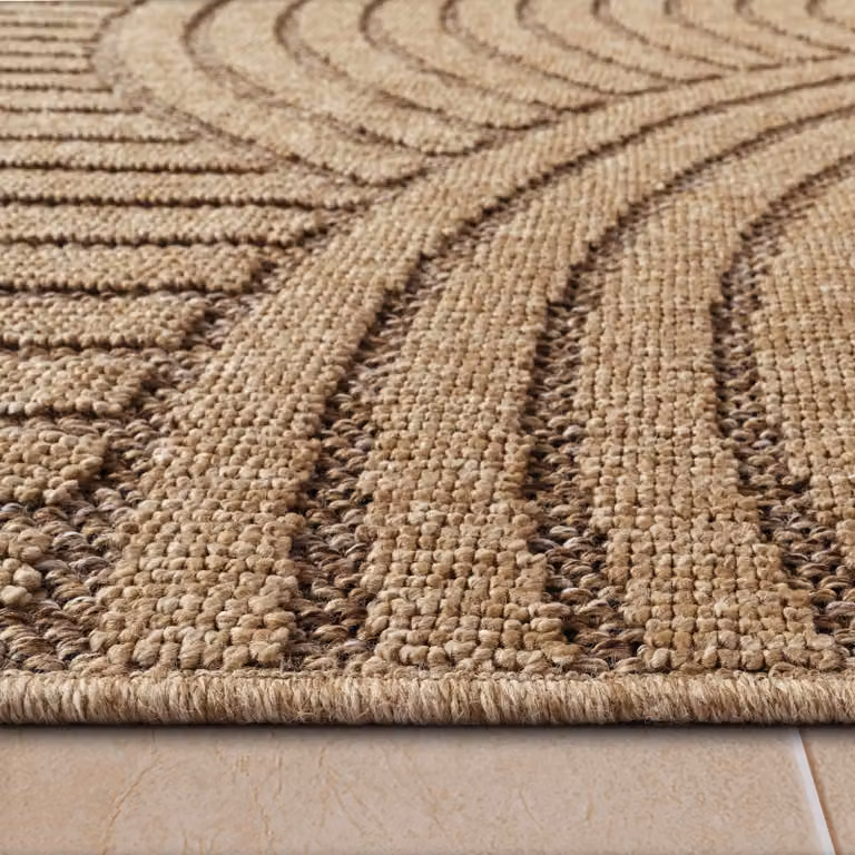 Tappeto per interni ed esterni Colonia beige 80 x 150 cm