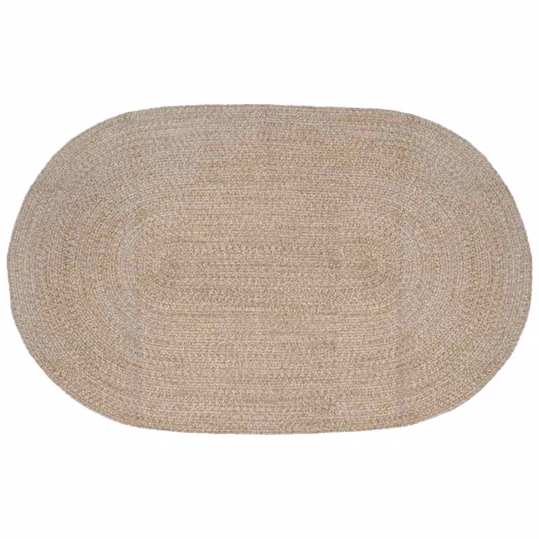 Tappeto da area moderno in juta vidaXL, bianco/beige, L: 205 cm, P: 305 cm