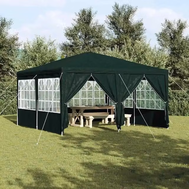 Tenda da festa Hip Verde L/P/H: 400 x 400 x 266 cm
