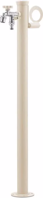 Fontana da Giardino con Doppio Rubinetto Belfer 42/SRR Beige