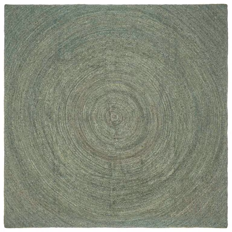Tappeto in juta vidaXL Verde Oliva 240 x 240 cm