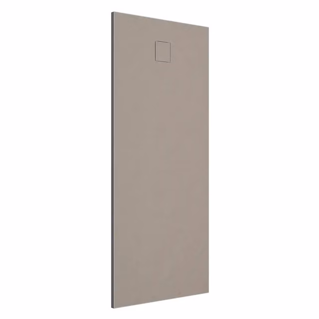 Piatto doccia rettangolare Parama in mineral cast colore marrone effetto pietra L: 180 cm, P: 80 cm