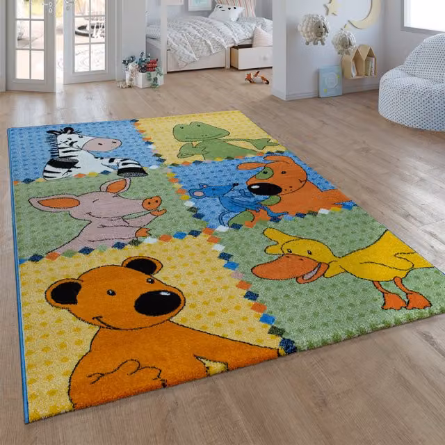 Tappeto per bambini Die lieben sieben multicolore L: 160 cm, P: 230 cm