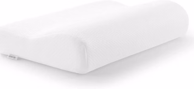 Cuscino Tempur Original Queen M in memory foam bianco, rigido, ideale per il sostegno del collo in posizione supina o sul fianco