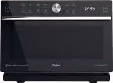 Forno microonde combinato Whirlpool MWSC 933 SB Supreme Chef con funzione grill e vapore, capacità 33 l, potenza 900 W, colore Black e Silver
