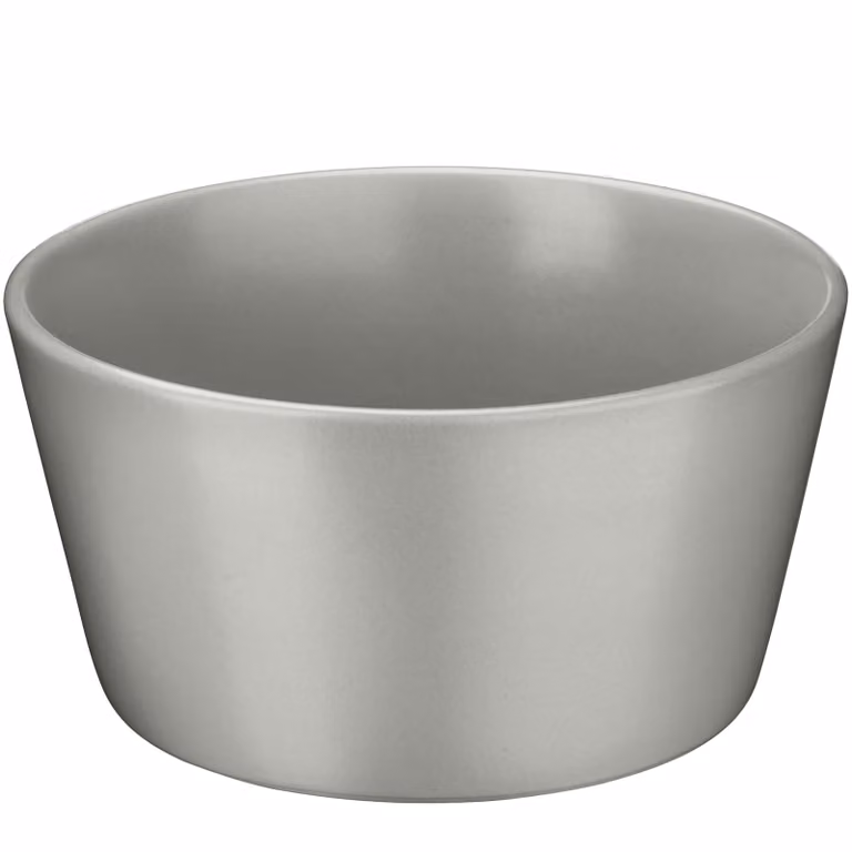 Servizio da cena tectake in ceramica e gres, 30 pezzi per 6 persone, grigio