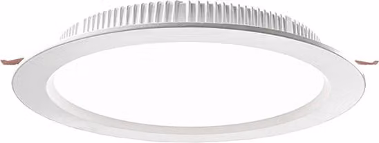 Faretto LED da incasso a soffitto KINA EVO Rossini Illuminazione, 8W DALI con CCT Switch 3000-3500-4000K, CRI90, IP40, Struttura in Alluminio Bianco