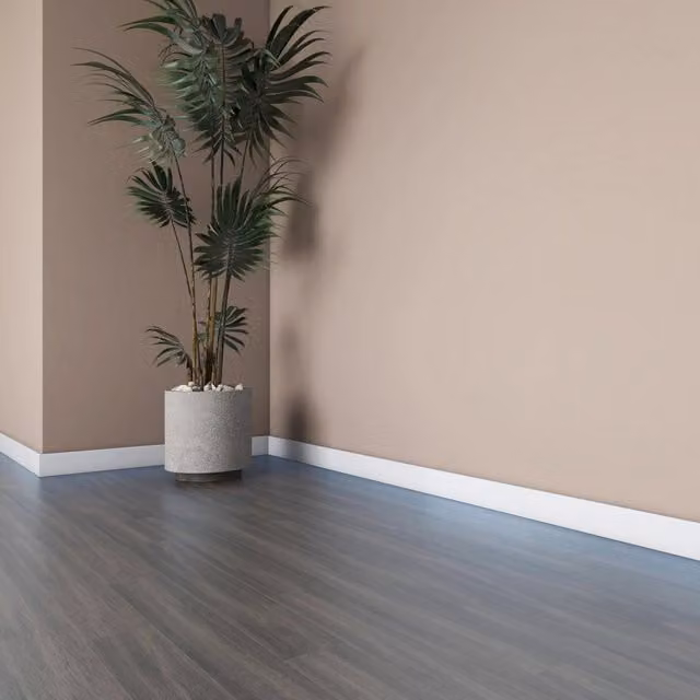 Set di 14 profili battiscopa Coevorden in polistirolo bianco neu.haus L: 195 cm, H: 8 cm, P: 1,2 cm