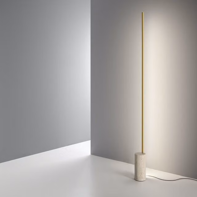 Piantana LED Panzeri Hilow Line con luce up e funzione dimmable in vari colori