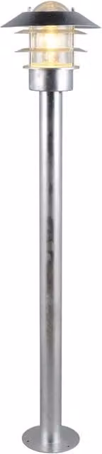 Paletto da giardino RUVUMA Trio Leuchten in alluminio grigio con attacco E27 e protezione IP44