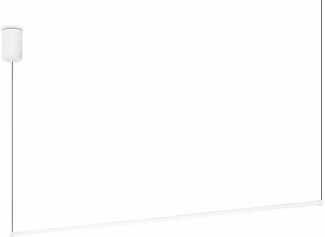 Sospensione Ideal Lux Essence Minimalista in Metallo Bianco con LED 20W Luce Calda 3000K