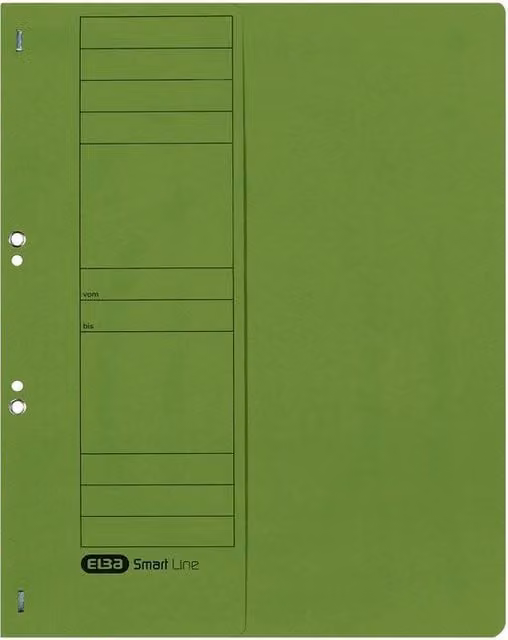Occhielli Elba per copertine A4 in cartone, colore verde, confezione da 50 pezzi