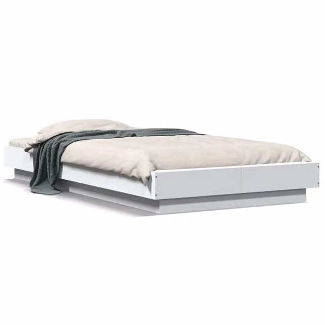 Letto singolo per adulti Design In in legno multistrato bianco L 90 cm x P 200 cm