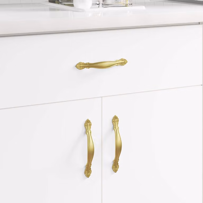 vidaXL Maniglia a Arco in Lega di Zinco Lucida, Colore Oro