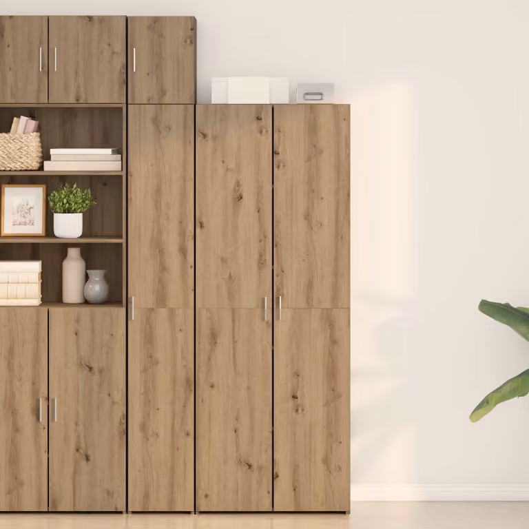 Credenza in legno stile rustico vidaXL colore marrone L: 70 cm, P: 42,5 cm, H: 185 cm