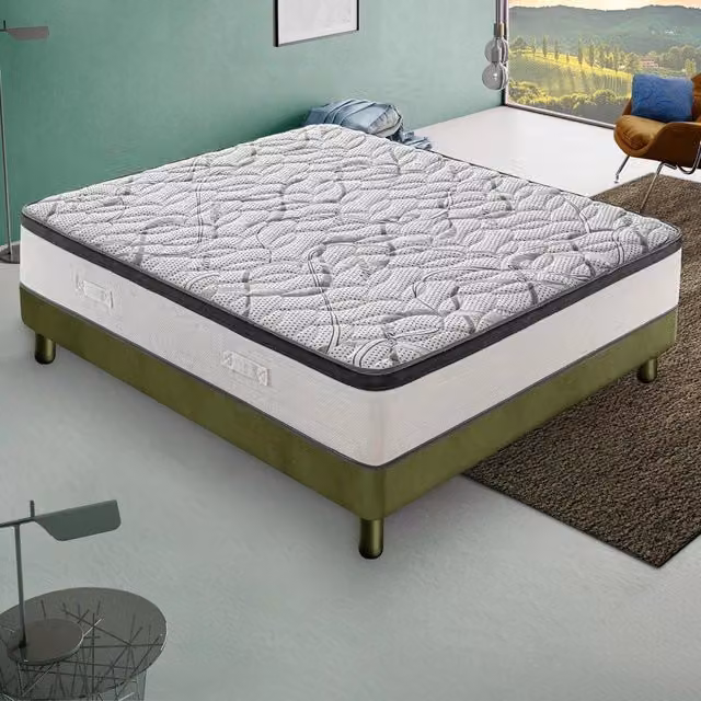 Materasso Singolo MaterassieDoghe in Cold Foam con Rivestimento Antibatterico, Colore Bianco, H x L x P: 30 x 100 x 200 cm, Rigidità H3