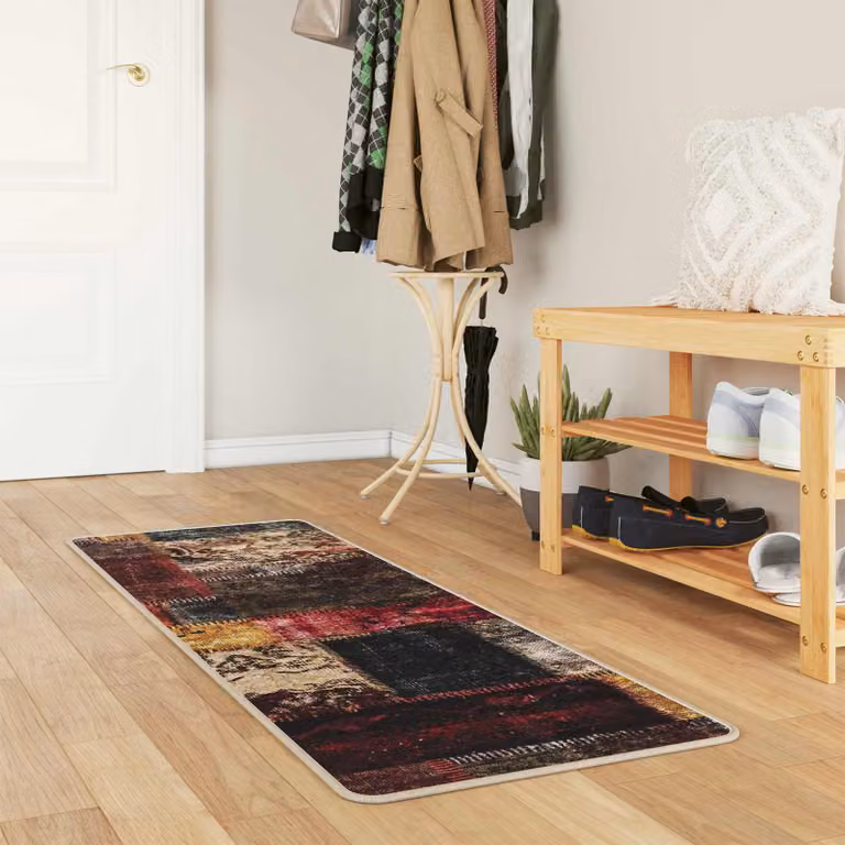 vidaXL Runner Tappeto MARSA Multicolore L: 200 cm, P: 50 cm, in Poliestere