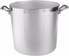 Pentola cilindrica Agnelli Family in alluminio silver diametro 30 cm