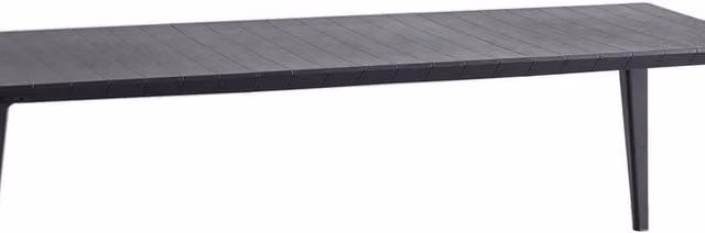 Tavolo da giardino allungabile Lima Keter in resina antracite L: 235 cm, P: 98 cm, H: 74 cm