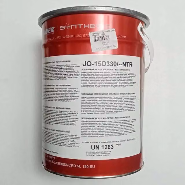 Smalto Renner Monoren opaco a base solvente rosso RAL 3000 - 5 kg