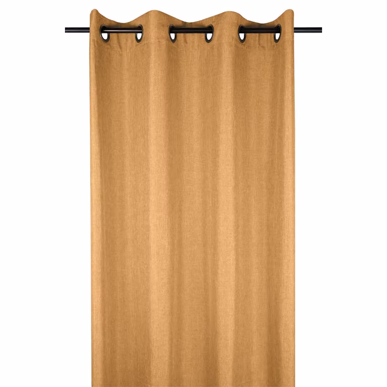 Tenda Bea Ocra STOF Linea Lovely Casa, Colore Giallo/Beige, L 140 cm x H 280 cm