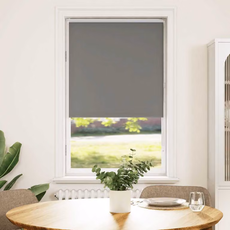 Tenda a Rullo Oscurante vidaXL Grigia, L/P/H: 70 x 65,7 x 175 cm