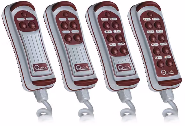 PULS.STAGNA 2 CAN. con Torcia LED Grigio con Pulsante e Protezione IP67