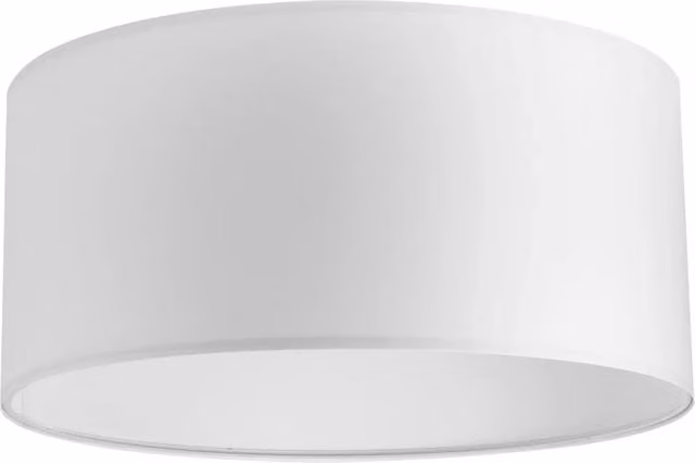 Paralume cilindrico in tessuto bianco Collezione SET Ideal Lux, Diametro: 90 cm