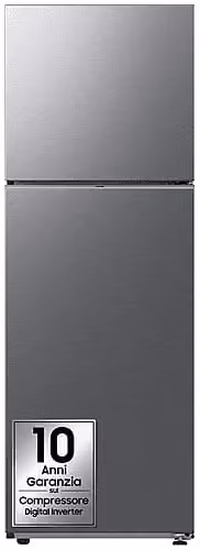 Frigorifero a doppia porta Samsung RT35CG5644S9ES in colore Silver, Capacità netta 348 l, No Frost, Classe E, L 60 cm x A 171,5 cm x P 70,9 cm