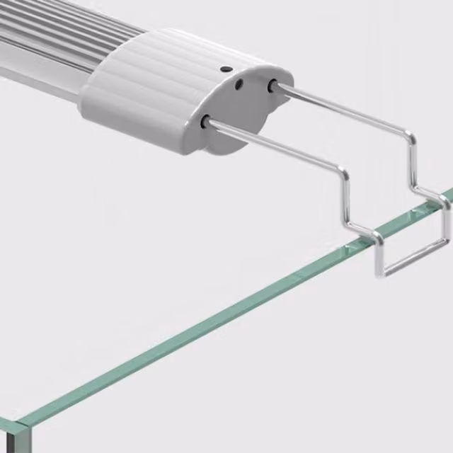 Aquatlantis Easy Led Universal 2.0 Marine & Reef Plafoniera LED in Alluminio Grigio con Attacchi T5 e T8 Lunghezza: 120 cm